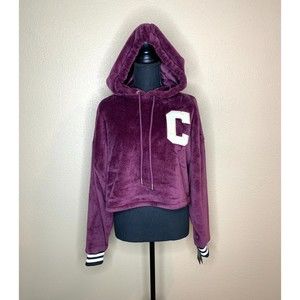 Champion NWT Women's Crop Fleece Hoodie